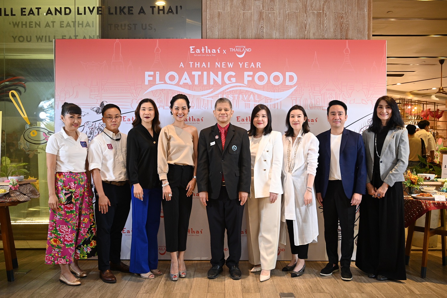 Eathai (อีทไทย) จับมือ การท่องเที่ยวแห่งประเทศไทย (ททท.) จัดงาน “A Thai New Year Floating Food Festival” ” ยกตลาดน้ำมาไว้กลางกรุงฯ